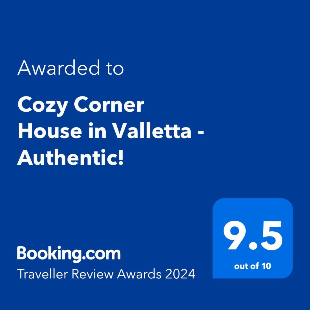 Cozy Corner House In Valletta - Authentic! Eksteriør billede